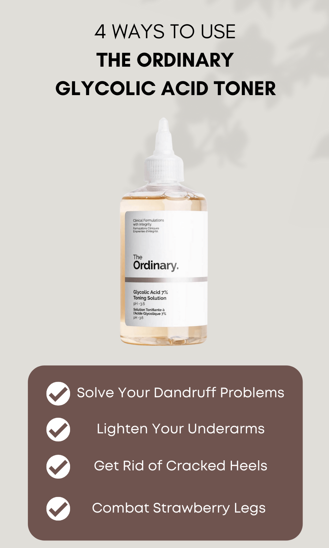 The Ordinary Glycolic Acid 7% Exfoliating Toner