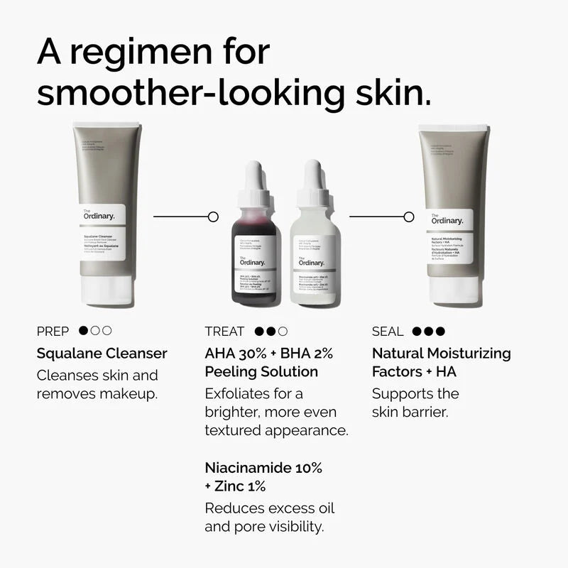 The Ordinary AHA 30% + BHA 2% Peeling Solution